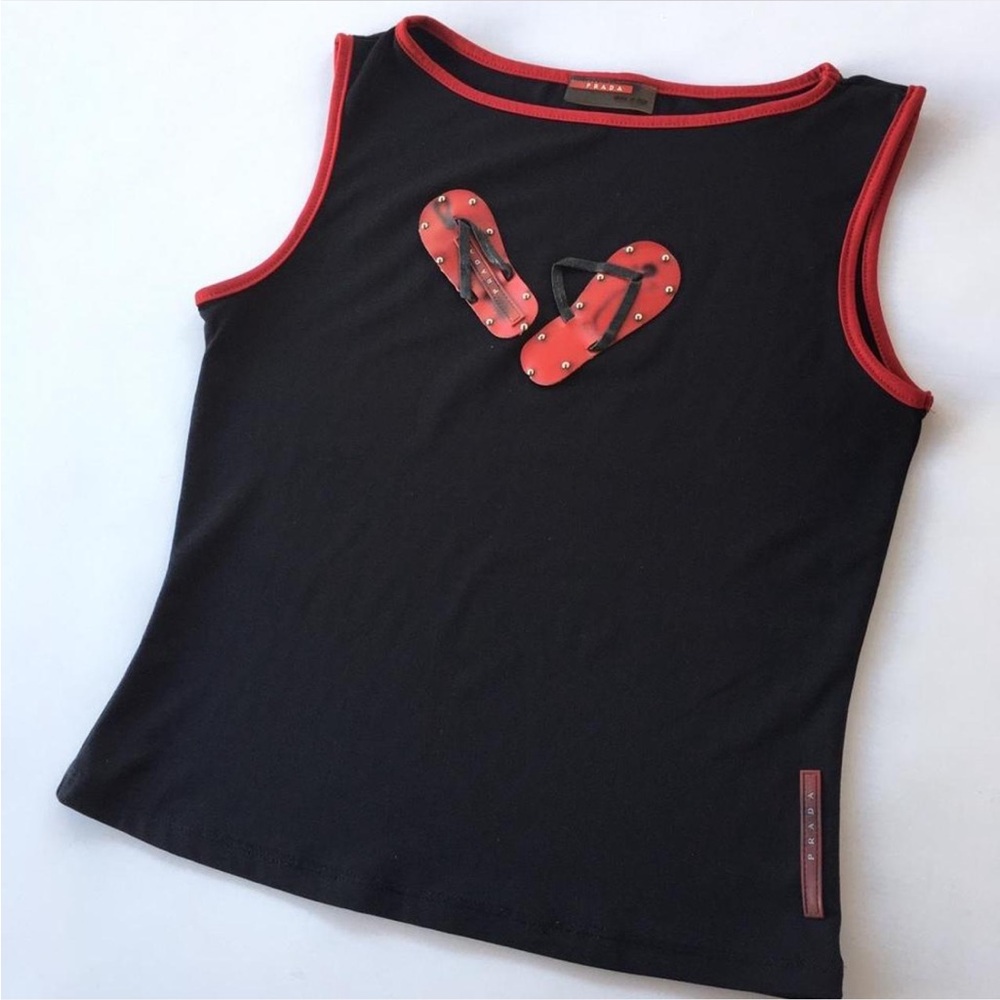 Vtg Prada Tank Top
